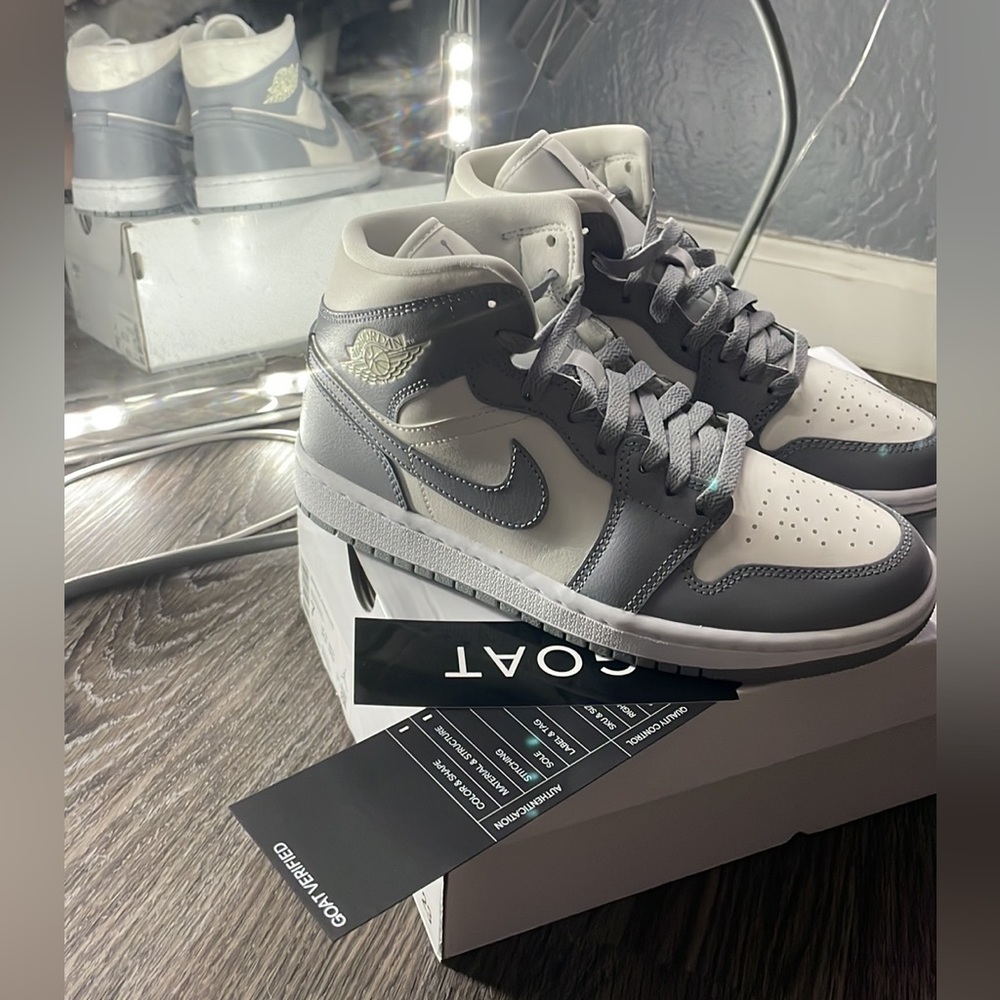 Jordan 1 grey high tops